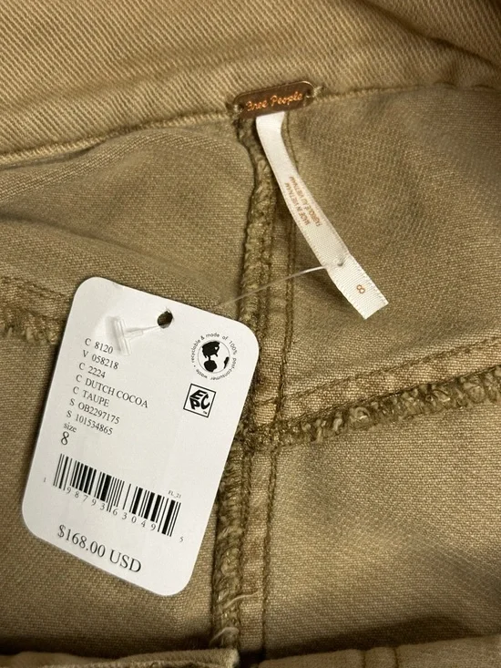 NWT! Free People Sunday Sweetheart Midi Skirt - Dutch Cocoa - Picture 7 of 8